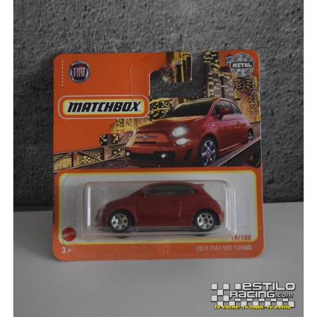 Matchbox 2019 Fiat 500 Turbo