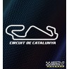 Pegatina Circuit de Barcelona - Catalunya