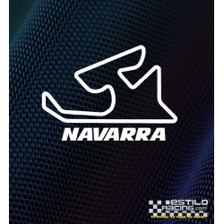 Pegatina Circuito de Navarra