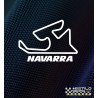 Pegatina Circuito de Navarra