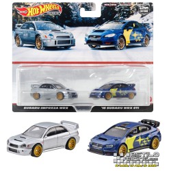 Hot Wheels Premium pack 2 Subaru Impreza WRX + 16 Impreza WRX STI