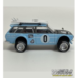 Mini GT Kaido House Datsun 510 Wagon 4x4 - Winter Holiday Edition