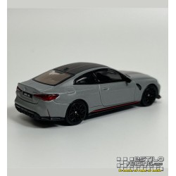 Mini GT BMW M4 CSL - Frozen Brooklyn Grey Metallic