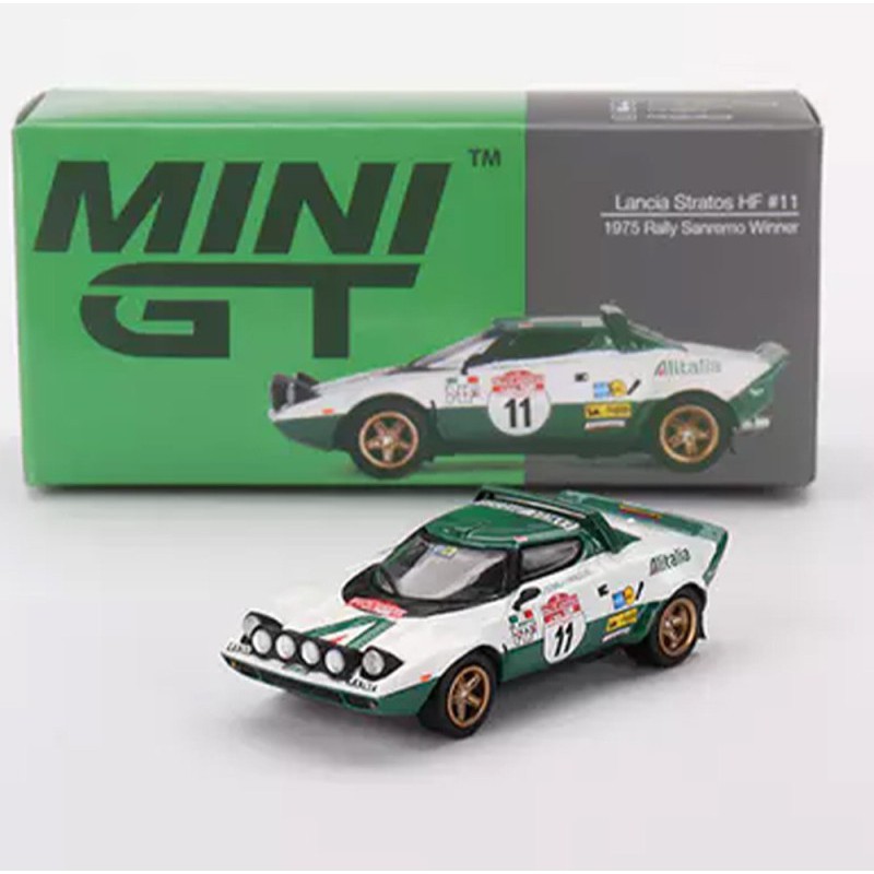 Mini GT Lancia Stratos Hk n11 - 1975 Rally Sanremo Winner