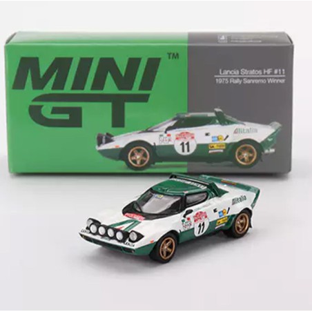 Mini GT Lancia Stratos Hk n11 - 1975 Rally Sanremo Winner