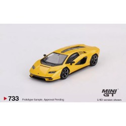 Mini GT Lamborghini Countach Lp1 800-4 - New Giallo Orion