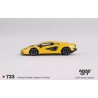 Mini GT Lamborghini Countach Lp1 800-4 - New Giallo Orion