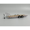 Mini GT Car Hauler Trailer Type C - White