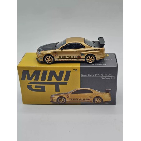 Mini GT Nissan Skyline GT-R R34 Top Secret japan exclusive