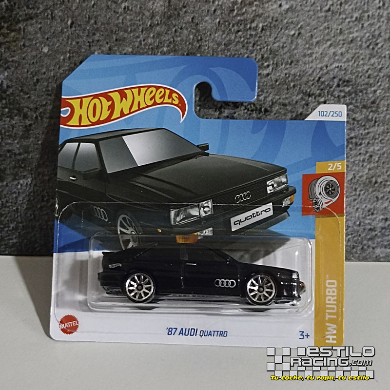 Hot Wheels 87 Audi Quattro