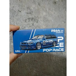 Pop Race Nissan Stagea R34 – Calsonic