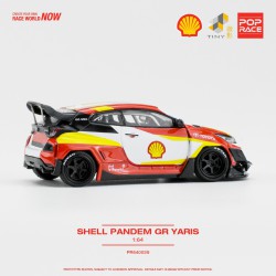 Pop Race x Tiny HK Shell Pandem GR Yaris