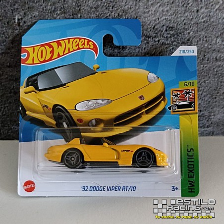 Hot Wheels 92 Dodge Viper RT/10