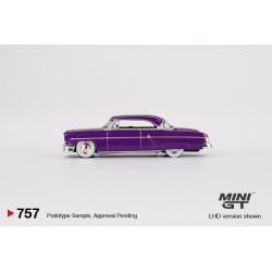 Mini GT Lincoln Capri Hot Rod 1954 Purple Metallic