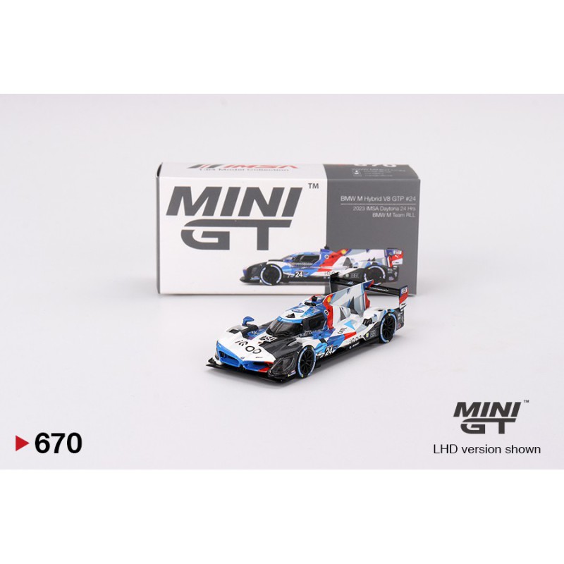 Mini GT BMW M Hybrid V8 GTP n24 BMW M Team RLL  -  2023 IMSA Daytona 24 Hrs