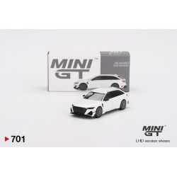 Mini GT Audi ABT RS6-R Glacier White Metallic