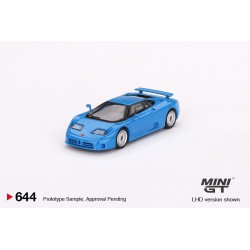 Mini GT Bugatti EB110 GT Blu Bugatti