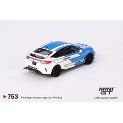 Mini GT Honda Civic Type R n3 - 2023 Pace Car Blue