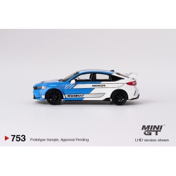 Mini GT Honda Civic Type R n3 - 2023 Pace Car Blue