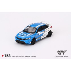 Mini GT Honda Civic Type R n3 - 2023 Pace Car Blue