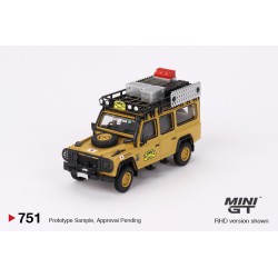 Mini GT Land Rover Defender 110 - 1989 Camel Trophy Amazon Team Japan