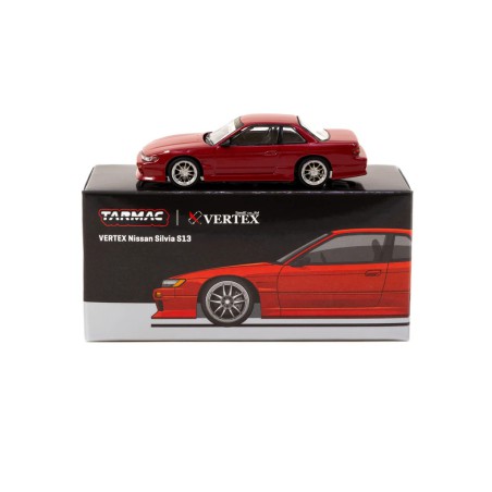 Tarmac Works Vertex Nissan Silvia S13 - red metallic