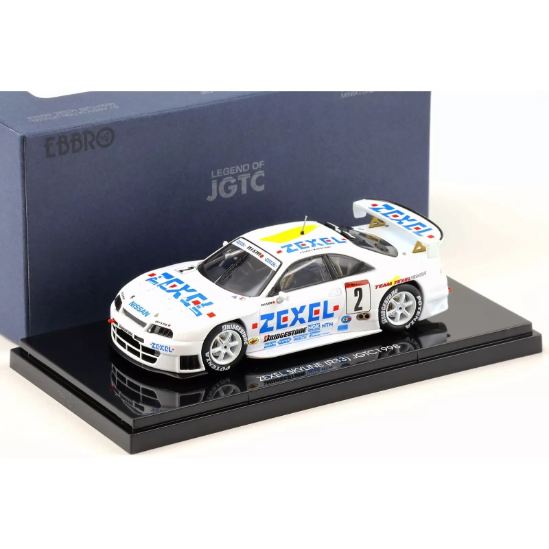 1:43 Ebbro Zexel Skyline R33 JGTC 1998