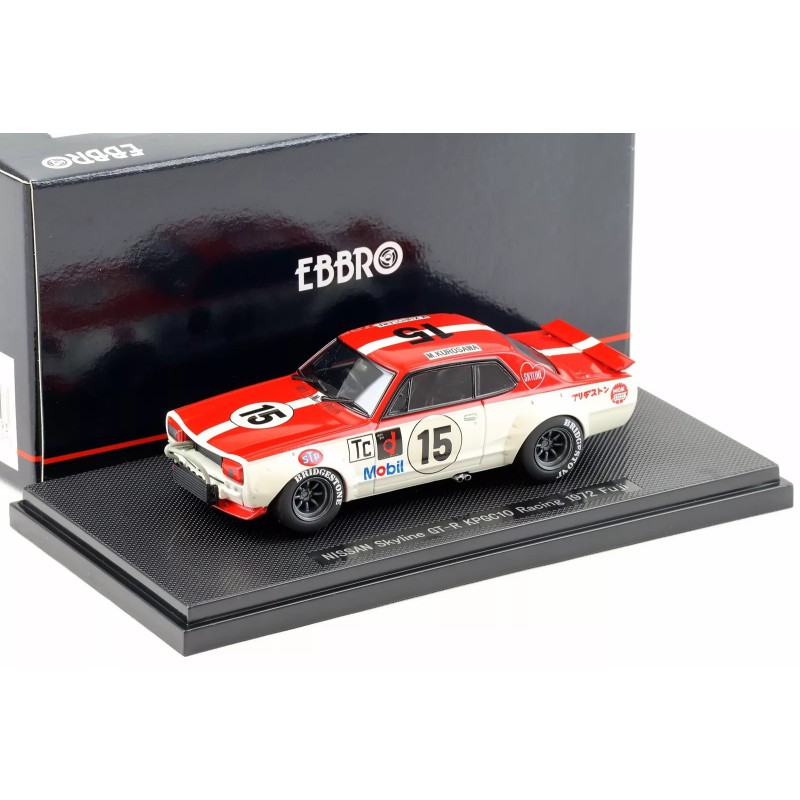 1:43 Nissan Skyline Gt-R KPGC10 Racing 1972 Fuji