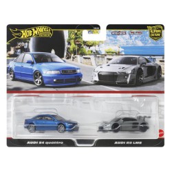 Hot Wheels Premium pack 2 - Audi S4 Quattro + Audi R8 LMS