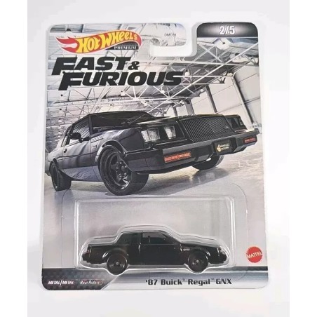 Hot Wheels premium 87 Buick Regal GNX - Fast & Furious