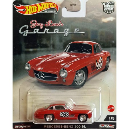 Hot Wheels premium Mercedes-Benz 300 SL - Jay Leno's Garage