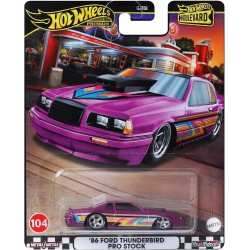 Hot Wheels premium 86 Ford Thunderbird Pro Stock - Boulevard