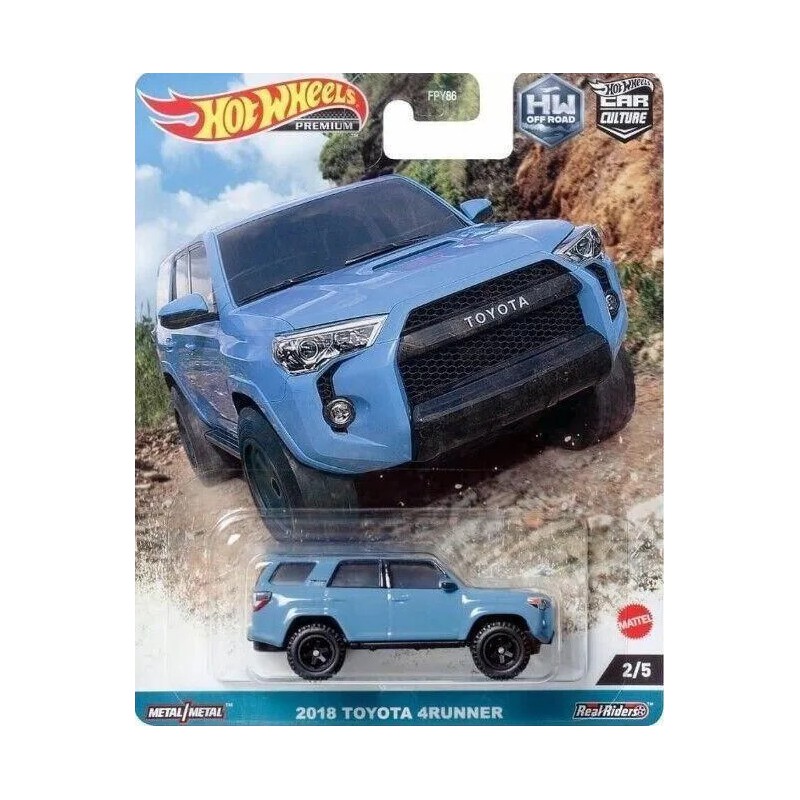 Hot Wheels premium 2018 Toyota 4Runner - Off Road