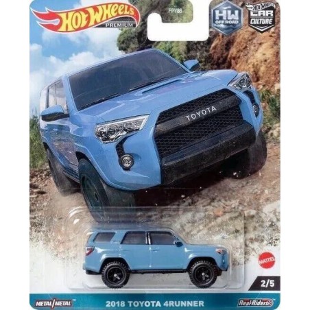 Hot Wheels premium 2018 Toyota 4Runner - Off Road