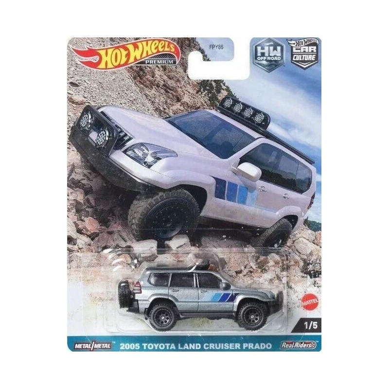 Hot Wheels premium 2005 Toyota Land Cruiser Prado - Off Road