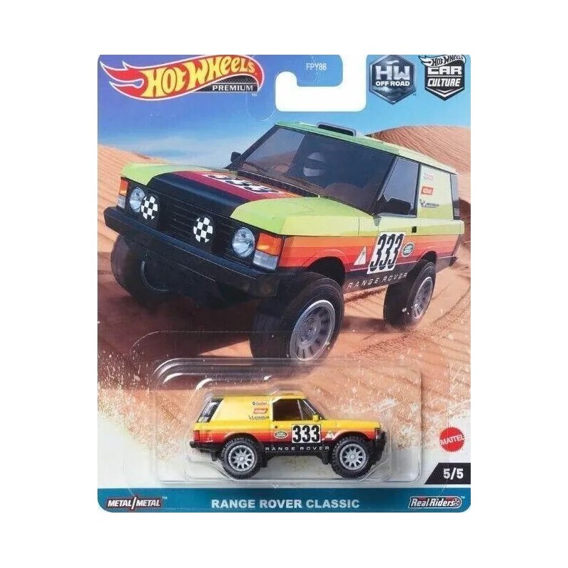 Hot Wheels premium Range Rover Classic - Off Road