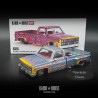 Mini GT Kaido House Chevrolet Silverado Dually On Fire V1