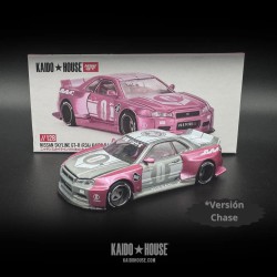 Mini GT Kaido House Nissan Skyline Gt-R (R34) Kaido Racing Factory V1