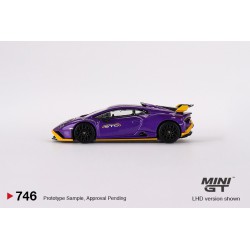 Mini GT Lamborghini Huracán STO - Viola Pasifae