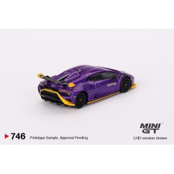 Mini GT Lamborghini Huracán STO - Viola Pasifae