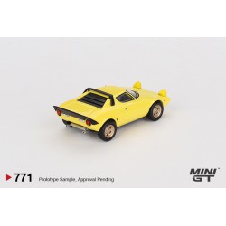 Mini GT Lancia Stratos HF Stradale - Giallo Fly