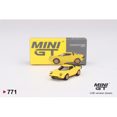 Mini GT Lancia Stratos HF Stradale - Giallo Fly