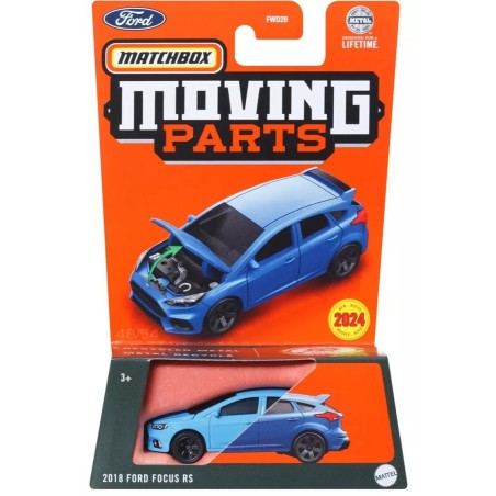 Matchbox Moving parts 2018 Ford Focus rs