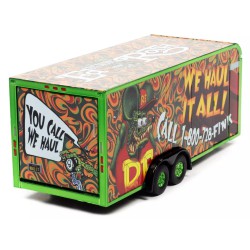 Auto World Enclosed Trailer - we hault it all - Rat Fink