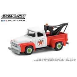 Greenlight 1956 Ford F-100 Tow Truck Texaco Filling Station - Running on Empty series 12