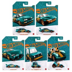 Hot Wheels pack de 5 coches serie: Pearl and chrome