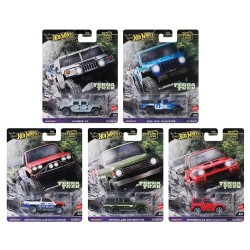 Hot Wheels premium Terra Trek - pack de 5