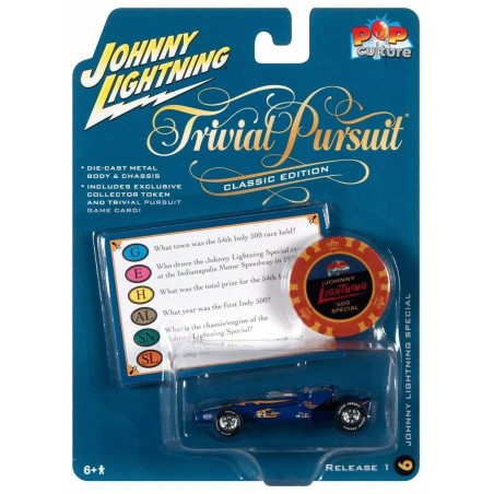 Johnny Lightning Trivial Pursuit Special Poker Chip