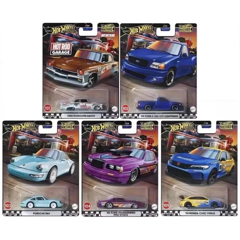 Hot Wheels premium Boulevard - pack de 5