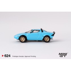 Mini GT Lancia Stratos HF Stradale - Azzuro Chiaro